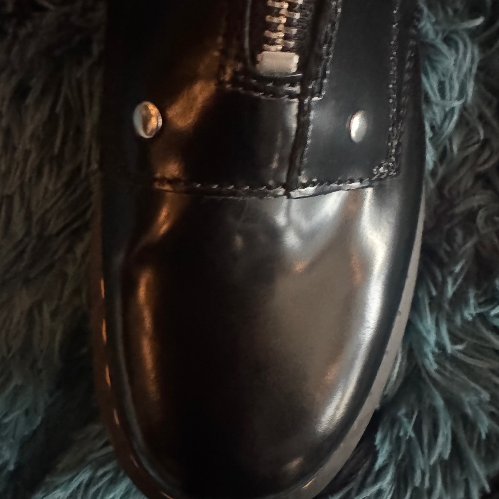 Dr. Martens Jetta Hi Max leather platform boots, Size 9L - Picture 4 of 9